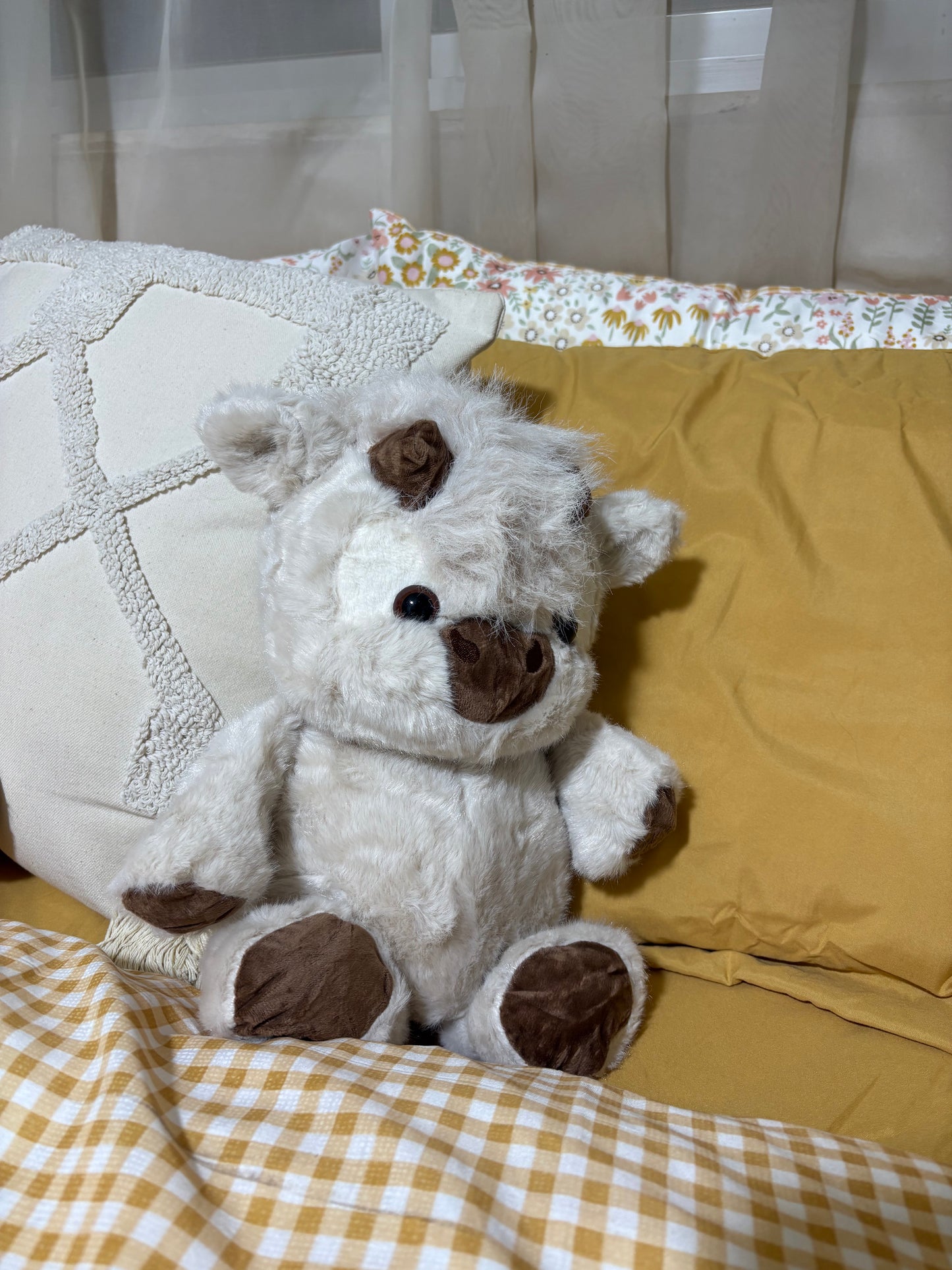 Cute cow plush