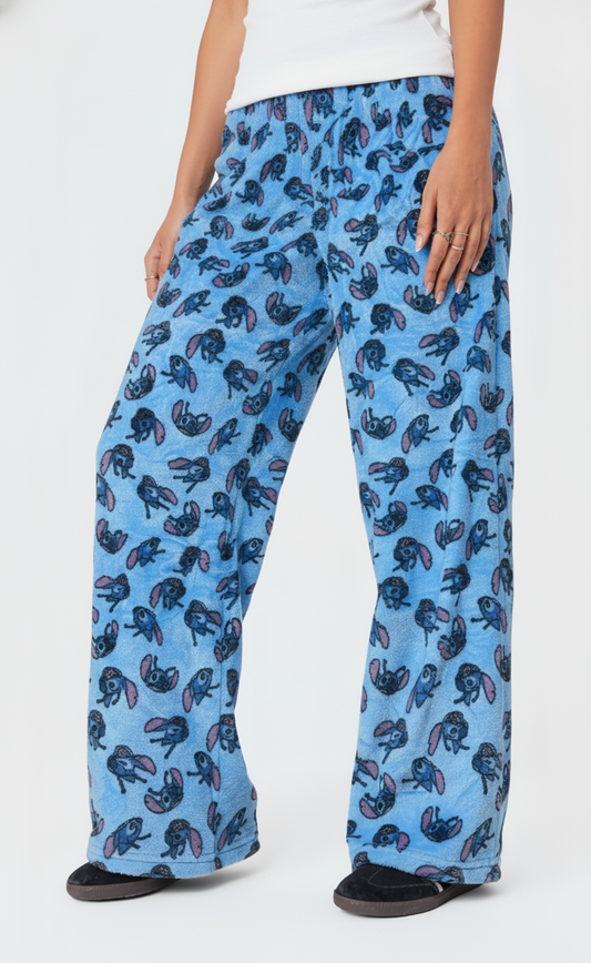 Stitch pajama pants (winter material)(خامة شتوية)