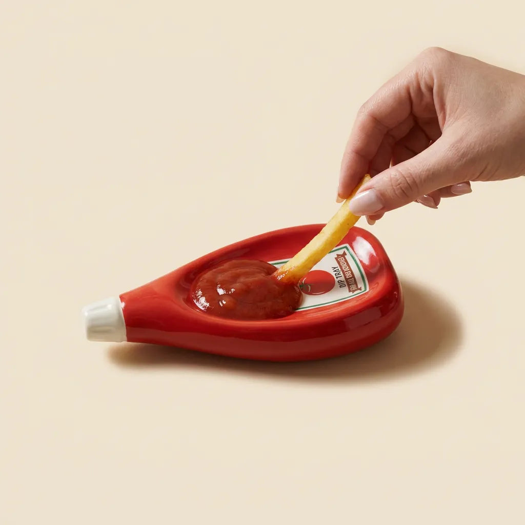 Ketchup Bottle Dip Tray