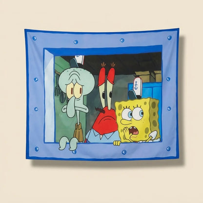 Spongebob room tapestry