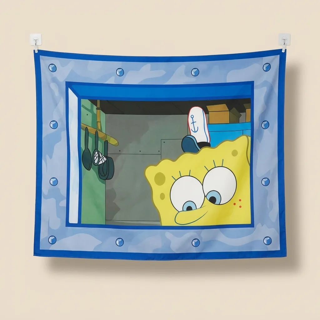 Spongebob room tapestry