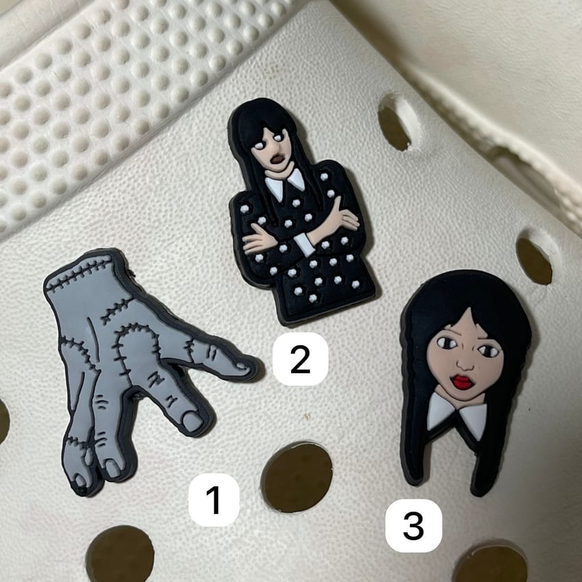 Wednesday Adams charms