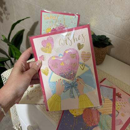 Colorful shaker Cards