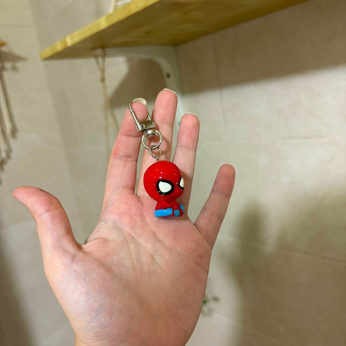 Cute Spider-Man Keychain