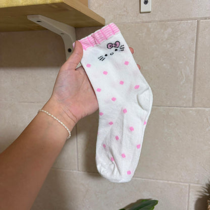 Cute Hello Kitty Socks Set (32-40 shoe size)