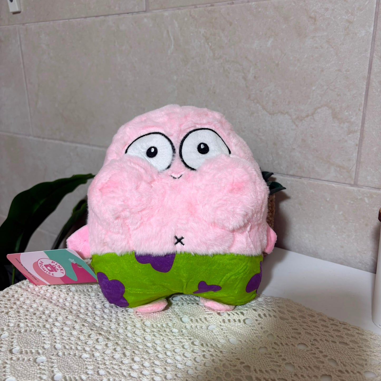 Cute Chubby Patrick Star Plushie 25cm