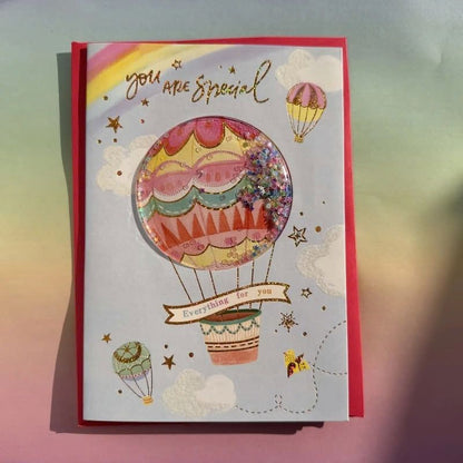 Colorful shaker Cards