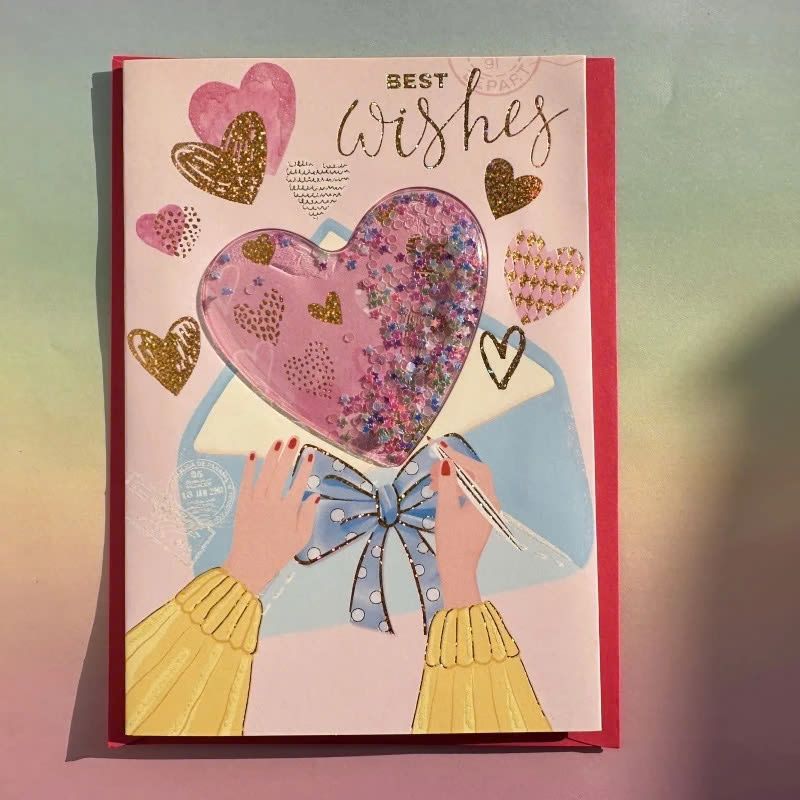 Colorful shaker Cards