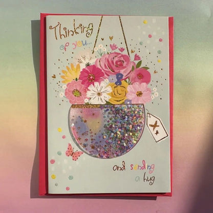 Colorful shaker Cards