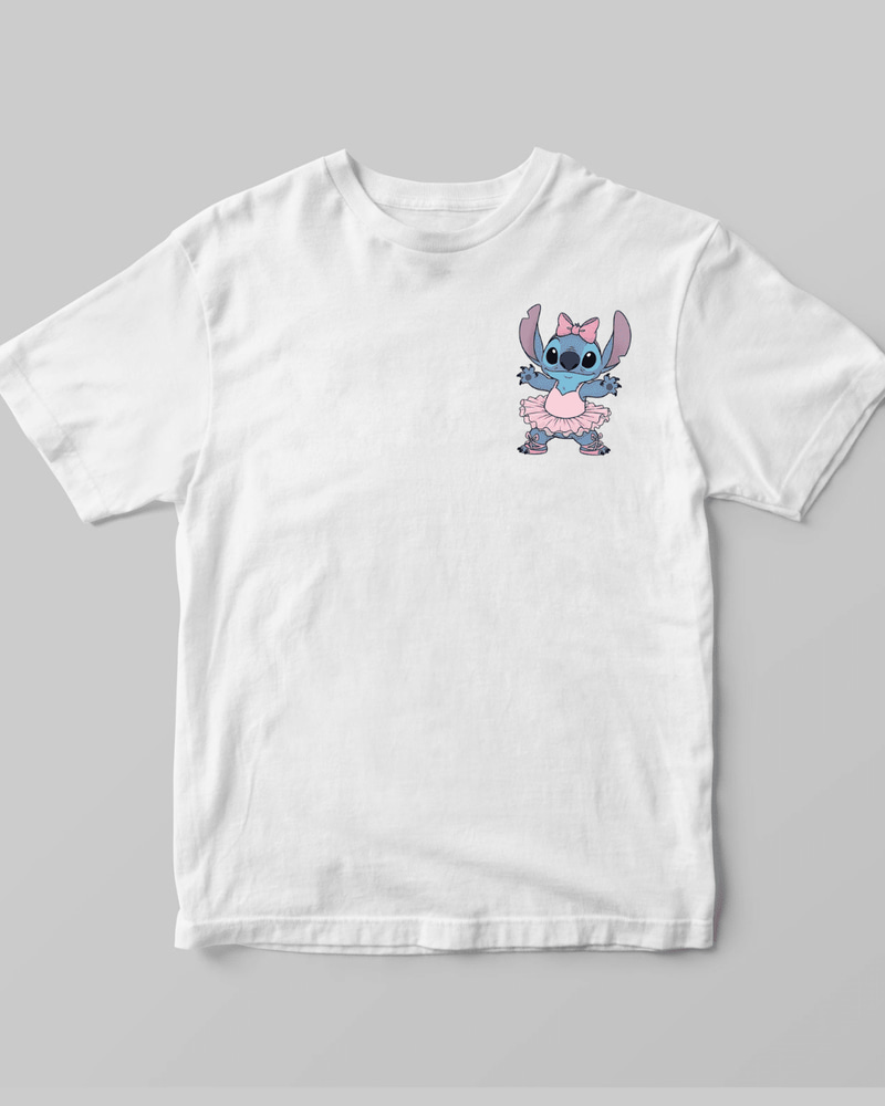 Ballerina stitch T-shirt | Pinky Promise