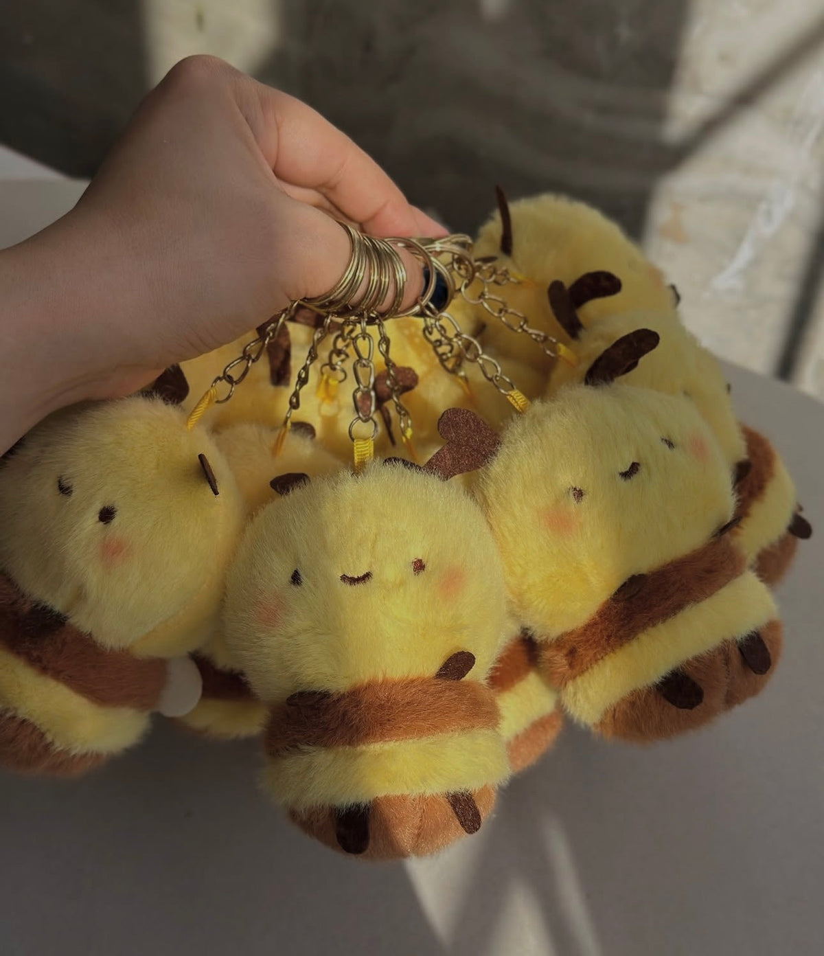 Bee plush keychain - Photo 13 | Pinky Promise