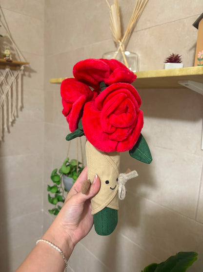 Flower bouquet plush - 30 cm