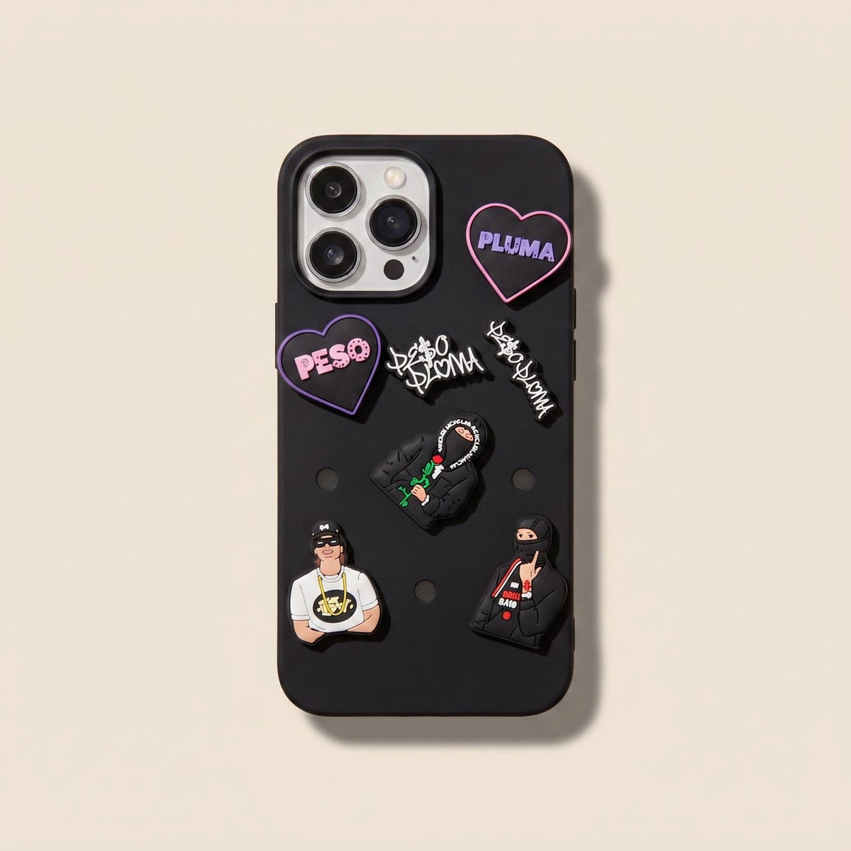 Buy Black charm case at Pinky Promise
