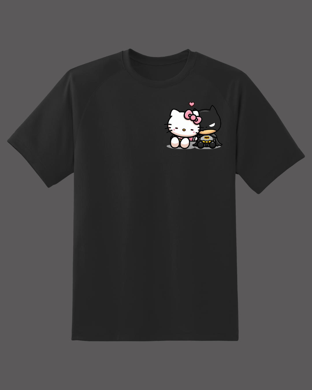 Hello kitty and batman T-shirt