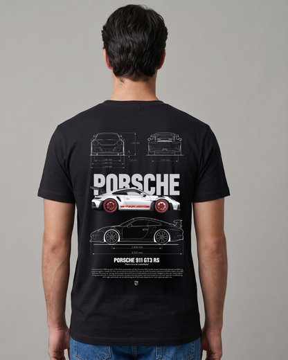 Porsche T-shirt - Front and back