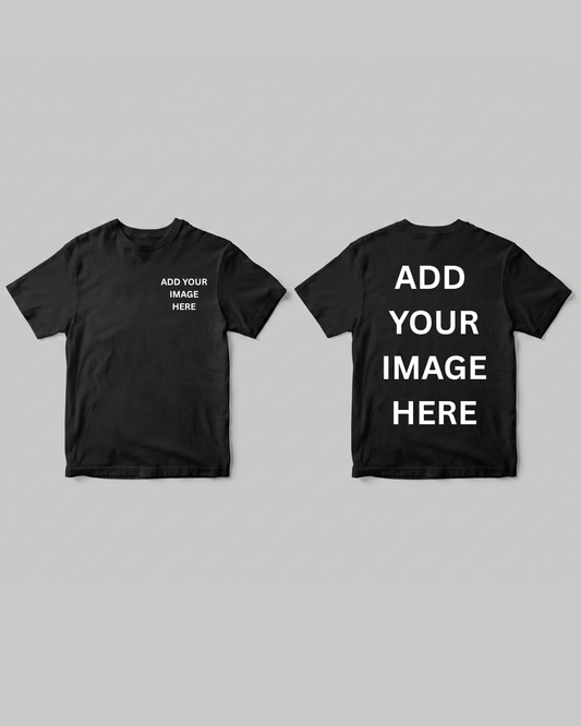 Custom Image T-shirt - Front and Back