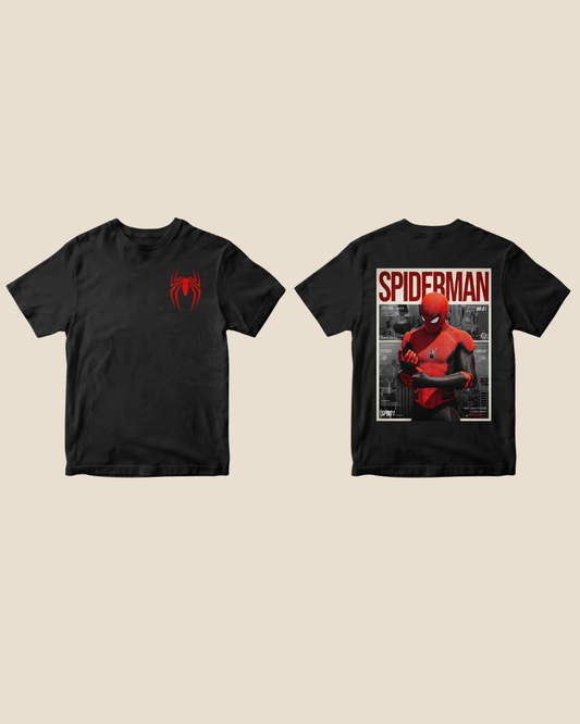 spiderman T-shirt - front and back