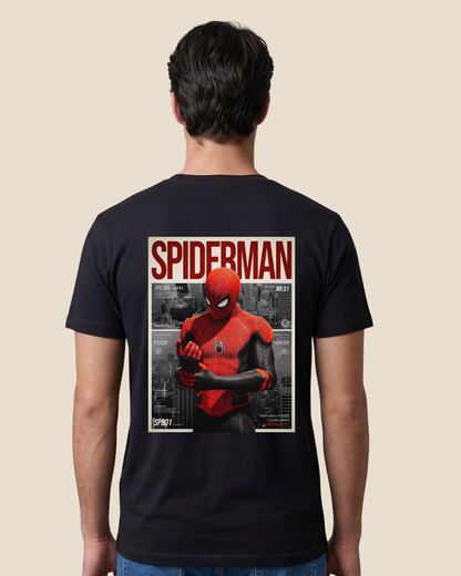 spiderman T-shirt - front and back