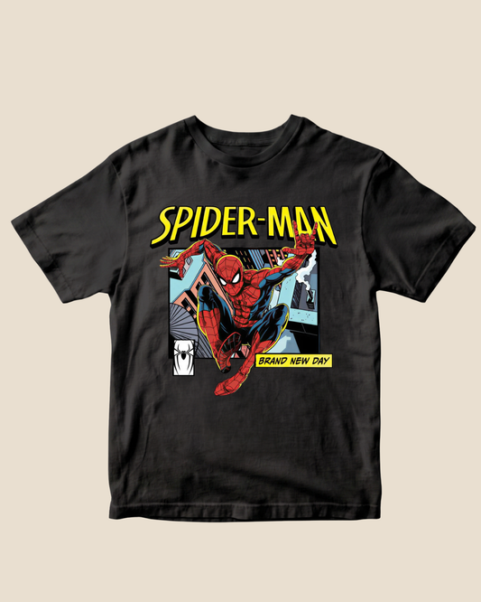 spiderman T-shirt - Brand new day