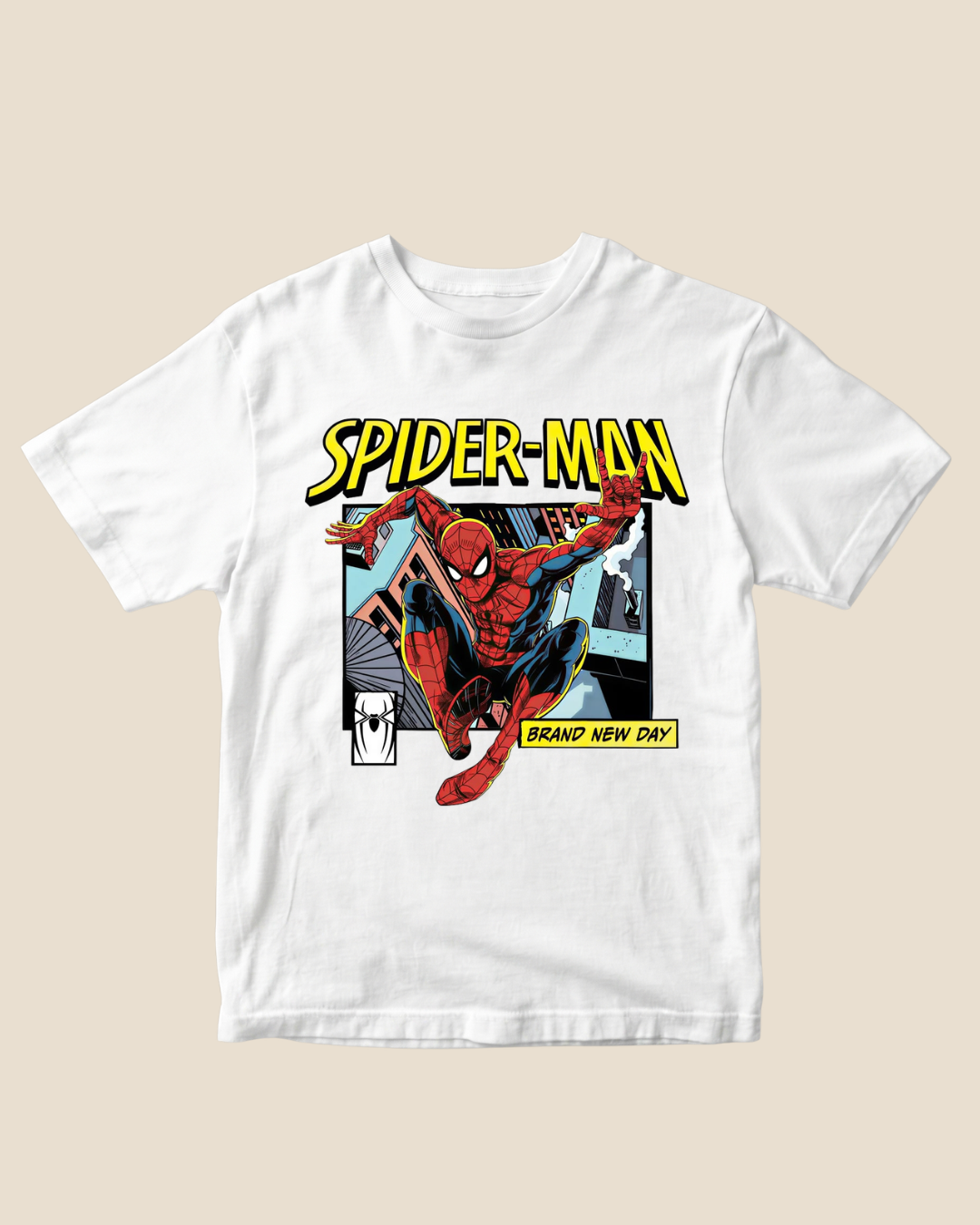 spiderman T-shirt - Brand new day