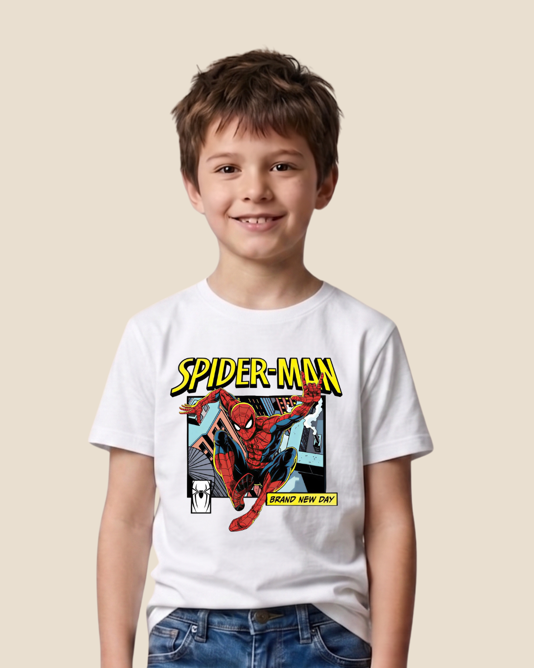 Spiderman t-shirt Kids Sizes - Brand new day