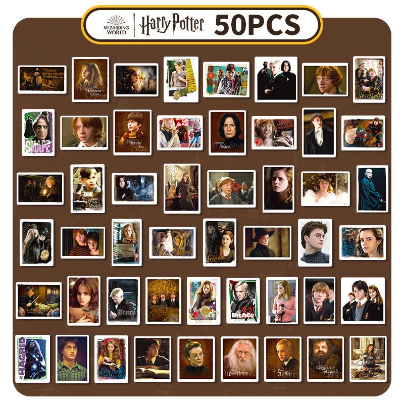 Harry Potter 50-Piece Character Sticker Pack