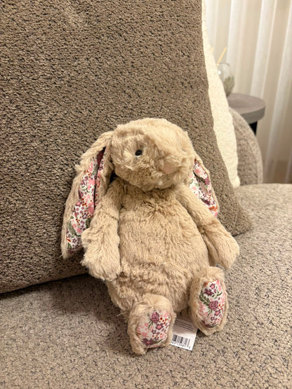 Floral Bunny plush - Biege - 30 cm - Photo 7 | Pinky Promise