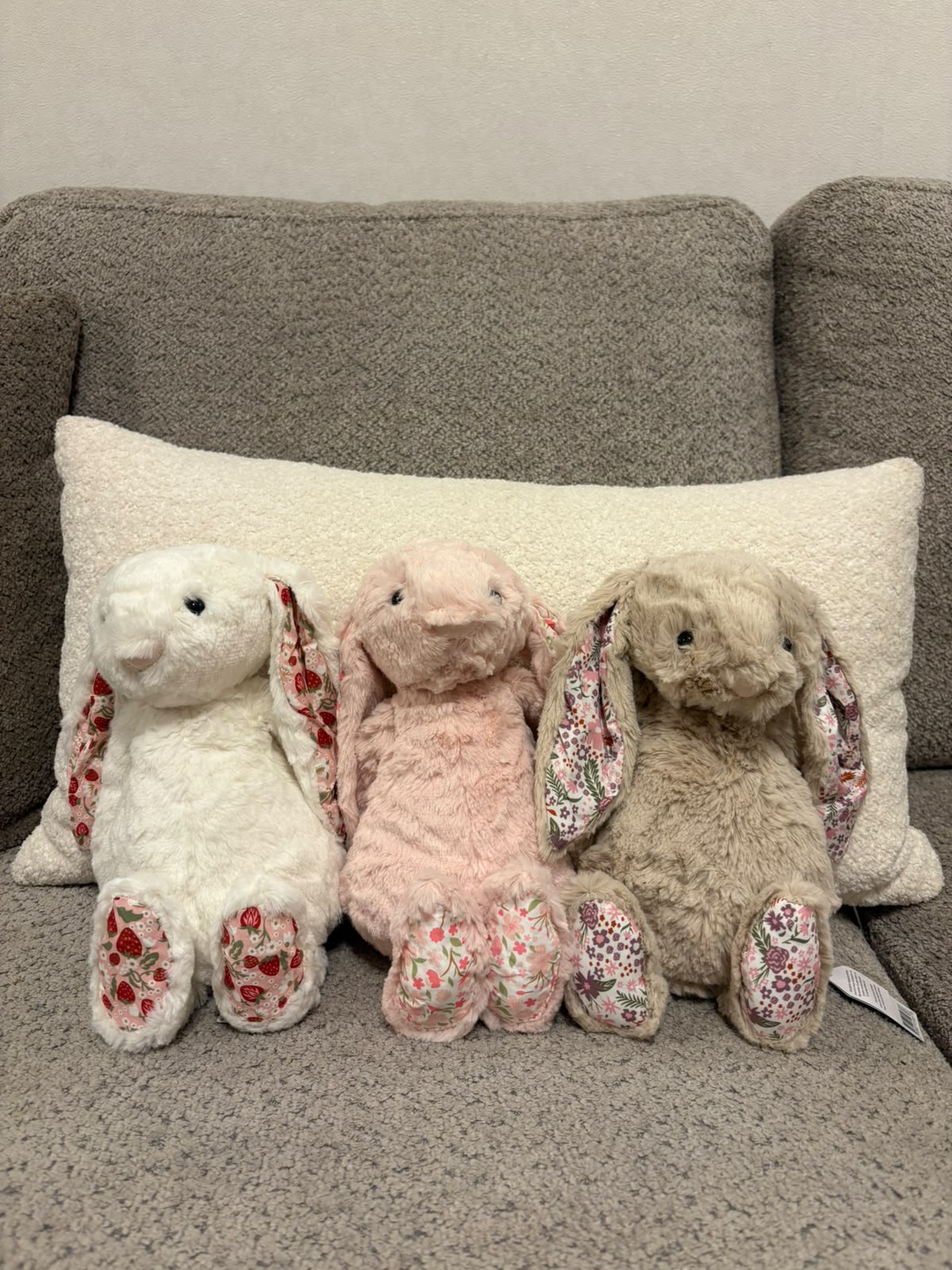 Floral Bunny plush - Biege - 30 cm - Photo 8 | Pinky Promise