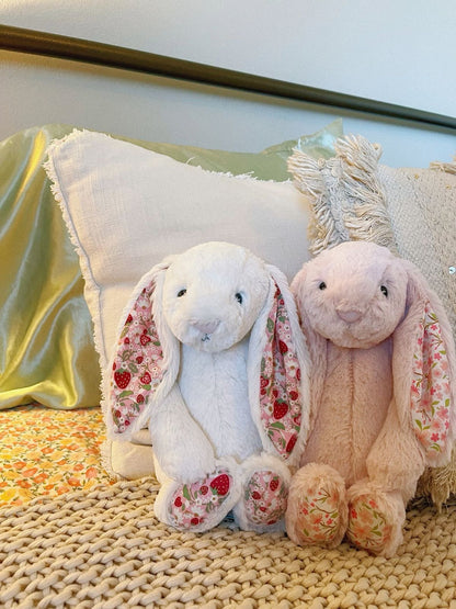 Floral Bunny plush - Pink - 30 cm - Photo 4 | Pinky Promise