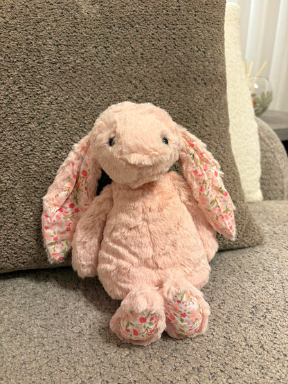 Floral Bunny plush - Pink - 30 cm - Photo 5 | Pinky Promise