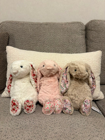 Floral Bunny plush - Pink - 30 cm - Photo 7 | Pinky Promise