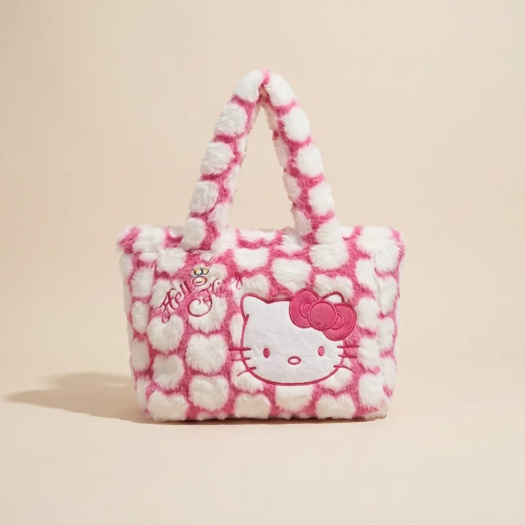 Hello kitty fuzzy hand bag - Pinky Promise