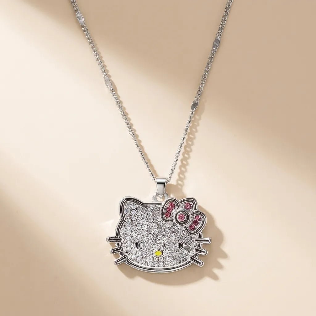 Hello kitty necklace - Pinky Promise