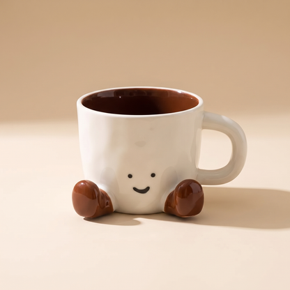 Cute face mug