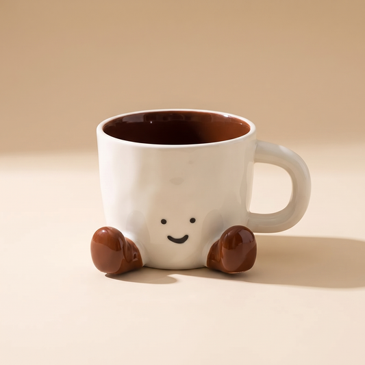 Cute face mug