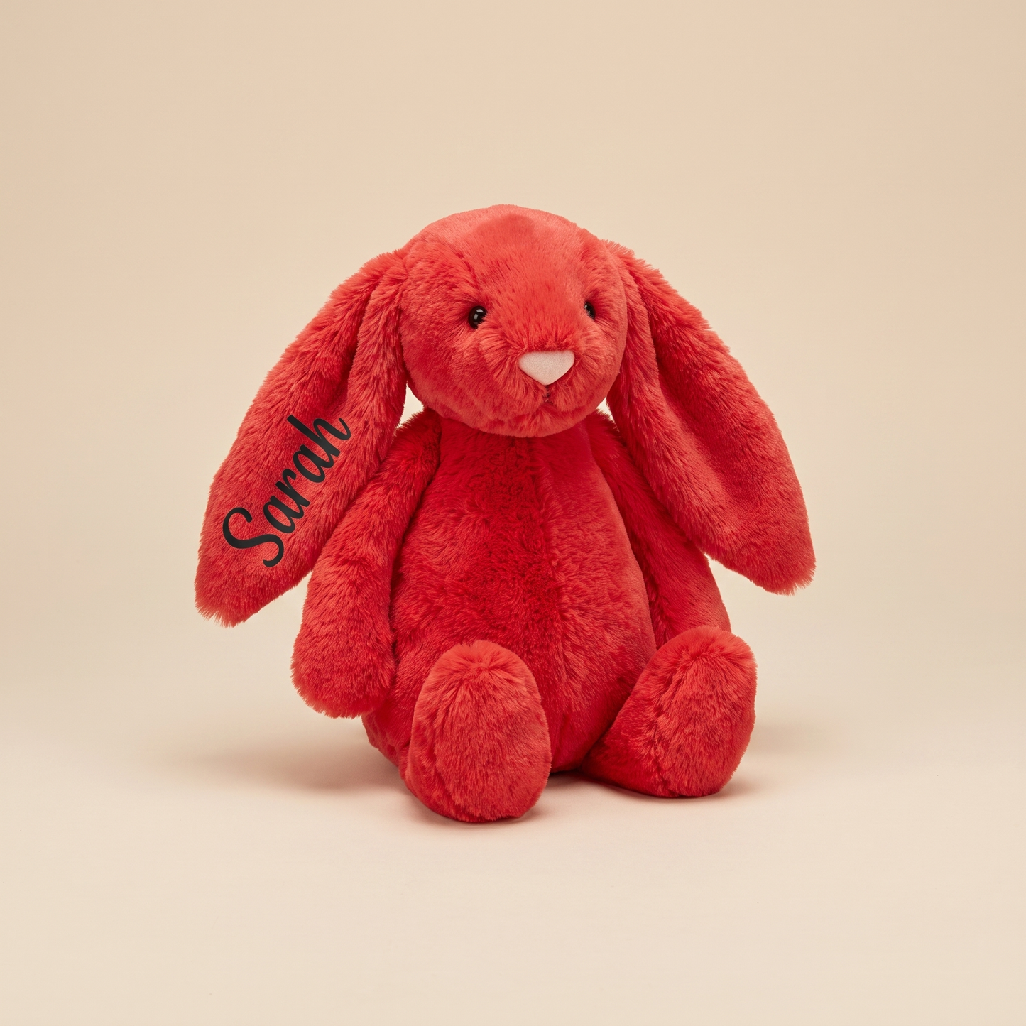 Red Bunny plush -  30cm