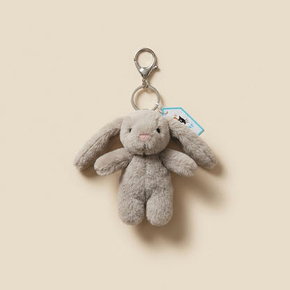 Mini Bunny plush keychain - 10 cm