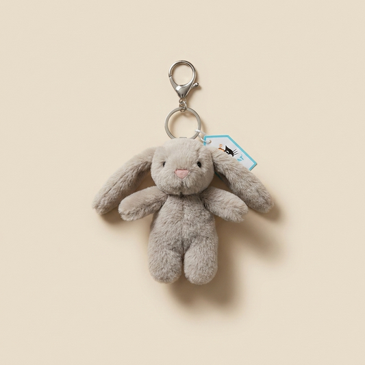 Mini Bunny plush keychain - 10 cm