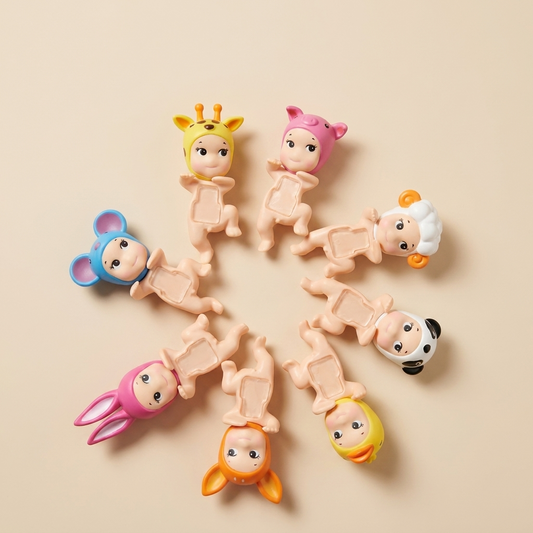babies in animal costumes figures - hippers - blind box