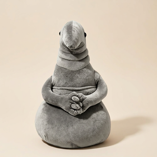 Homunculus loxodontus plush toy - Zhdun - "waiting" meme plush toy - 30 cm