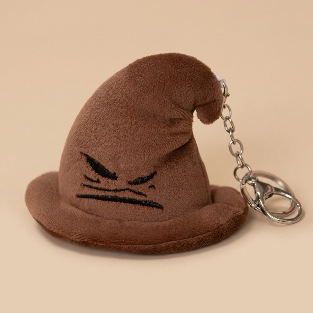 Harry potter Witch hat plush keychain - 10 cm