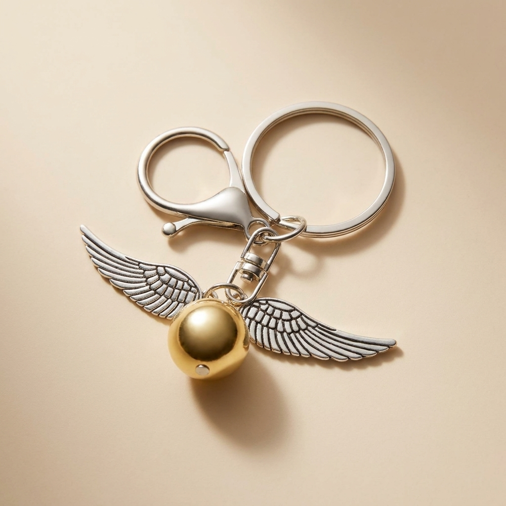 harry potter Golden snitch keychain