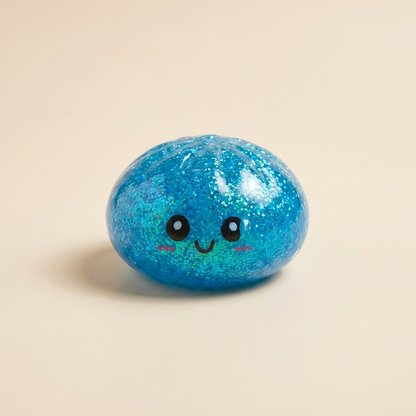 Glitter Dumpling Squishy Toy with Steamer Basket - Blind Box