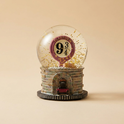 Harry Potter Platform 9 ¾ 9cm Mini Snow Globe – Hogwarts Express Train Base Decor