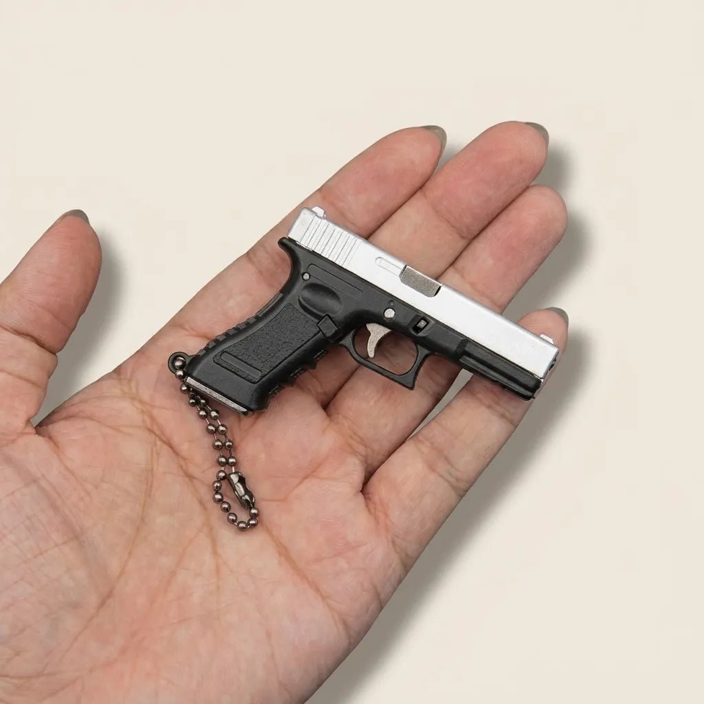 Highly Detailed Miniature Figurine Keychain - Modern Model Accessory - Pinky Promise