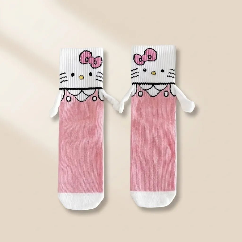 Holding hands Hello kitty socks - Pinky Promise