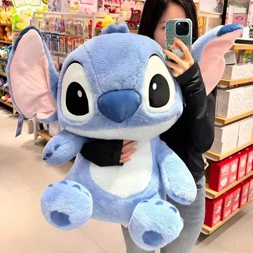 huge Stitch plush toy - 60 cm - Pinky Promise
