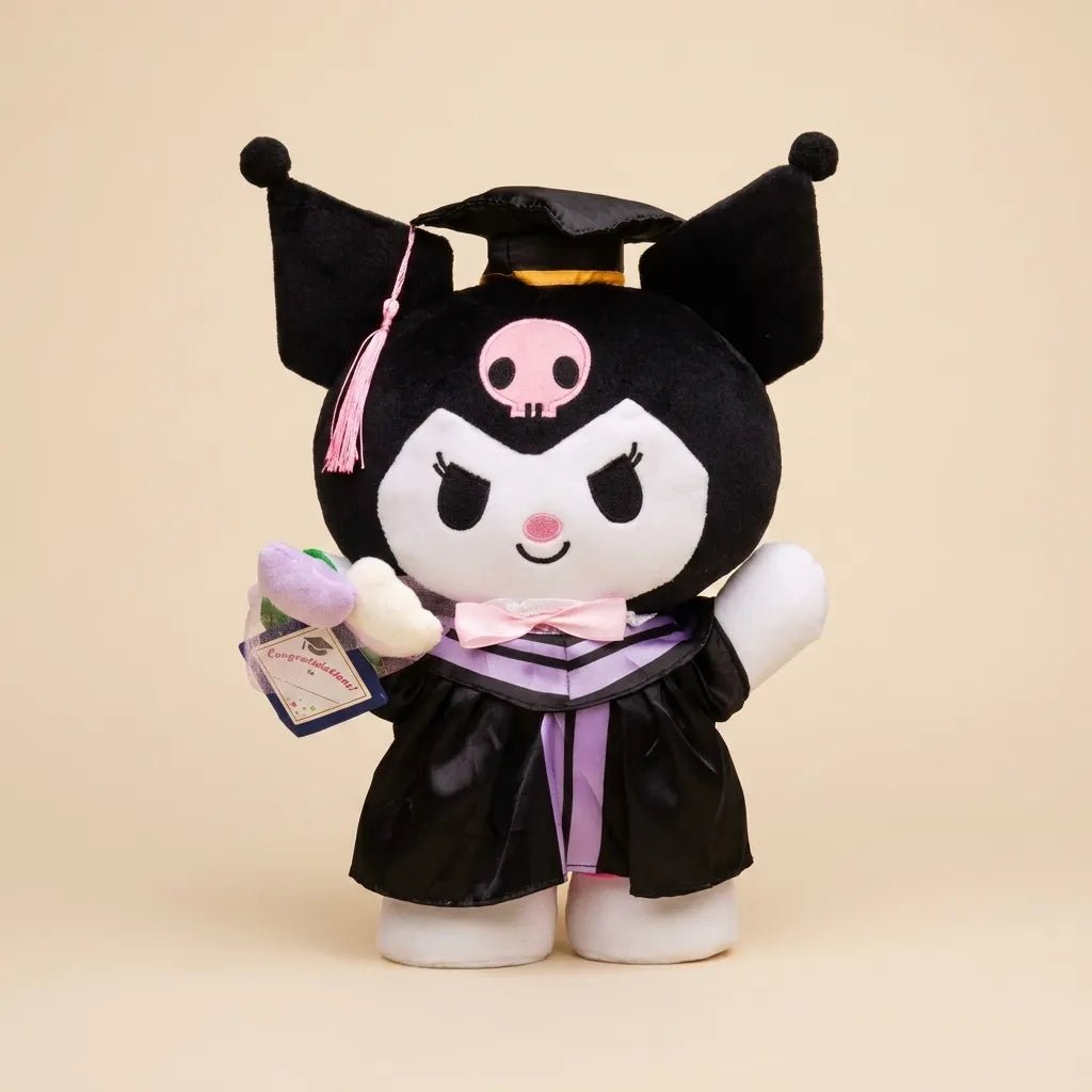 Kuromi graduation Plush - Pinky Promise