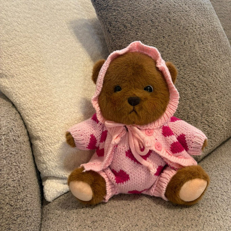 Love Me Bear Plush Toy – 28 cm - Pinky Promise