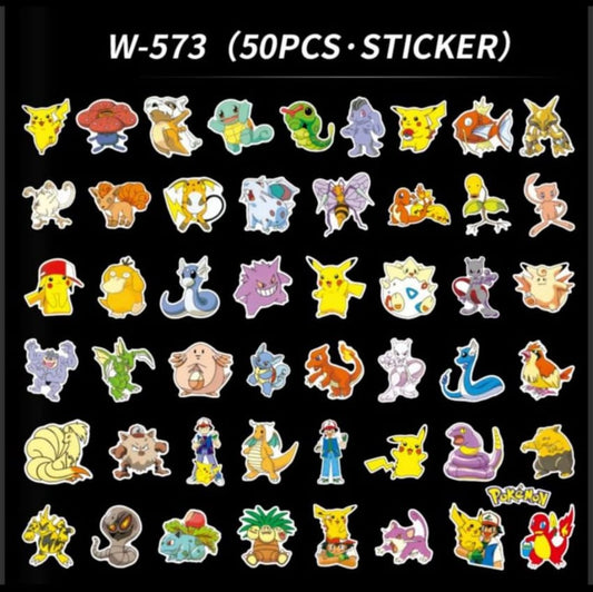 Buy pokemon stickers at Pinky Promise